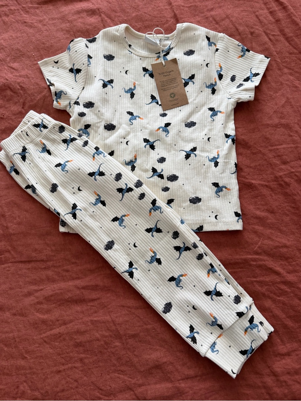 Antebies | organic cotton dragon set